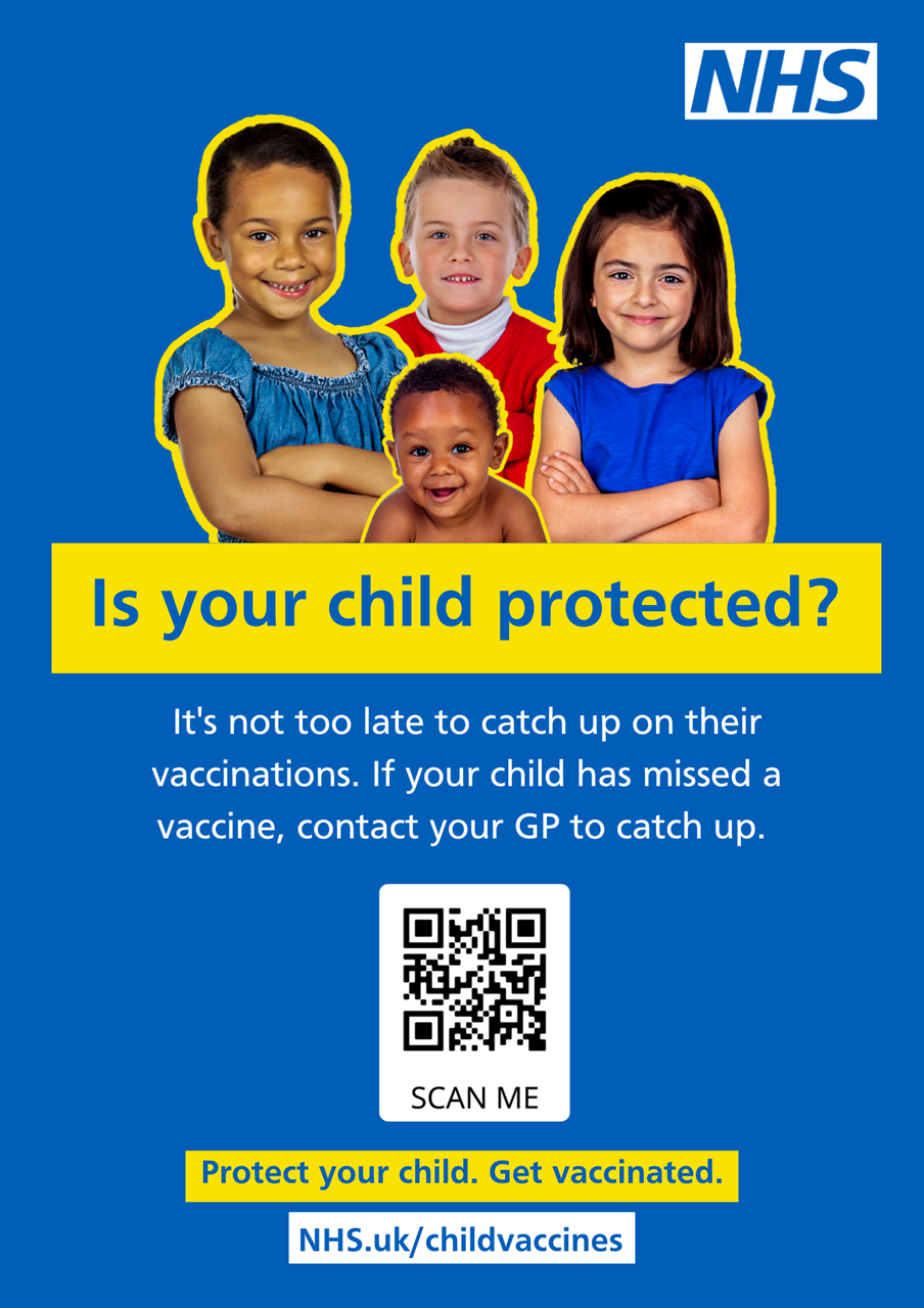 Is your child protected? It's not too late to catch up on their vaccinations.